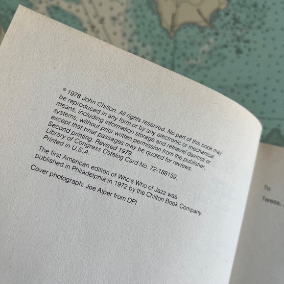 Vintage 1979 Who’s Who of Jazz by John Chilton Hardcover Book - Picture 7 of 10